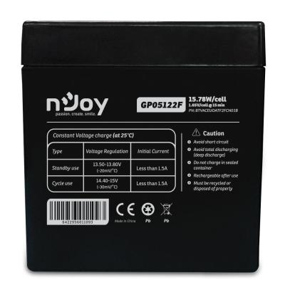Njoy 12V/5Ah szünetmentes akkumulátor 1db/csomag