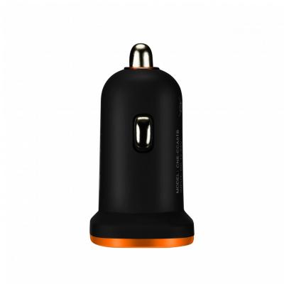 Canyon CNE-CCA01B Universal Car Charger With Over-Voltage Protection Black/Orange