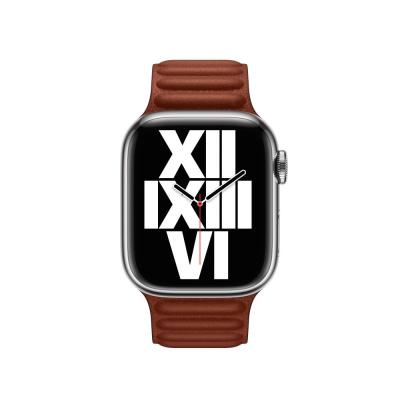 Apple Watch 41mm Umber Leather Link (M/L)