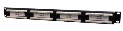 Gembird 24-port Patch Panel 1U Black