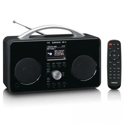 Lenco PIR-645WH  Internet DAB FM RADIO Bluetooth Black