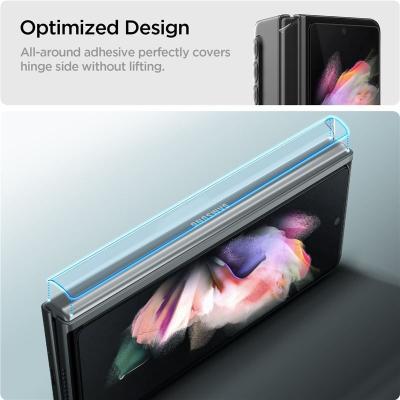 Spigen tR Full Cover, black + Film (Hinge) - Samsung Galaxy Z Fold3 5G