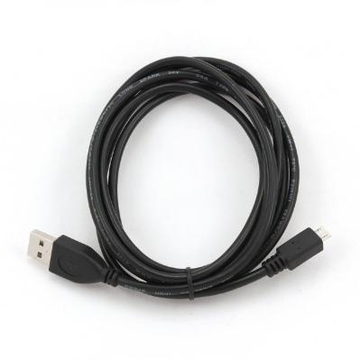 Gembird CCP-MUSB2-AMBM- micro USB cable 2.0 AM-MBM5P 1m Black