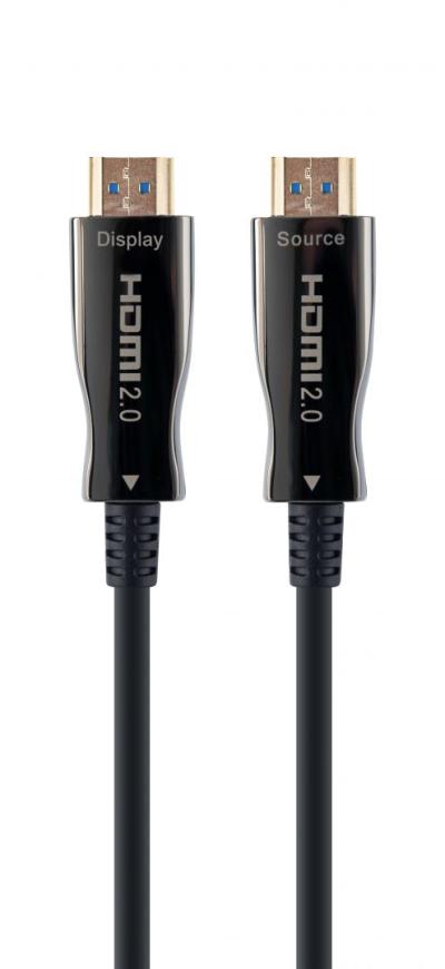 Gembird CCBP-HDMI-AOC-30M-02 Active Optical AOC High speed HDMI cable with Ethernet AOC Premium Series 30m Black