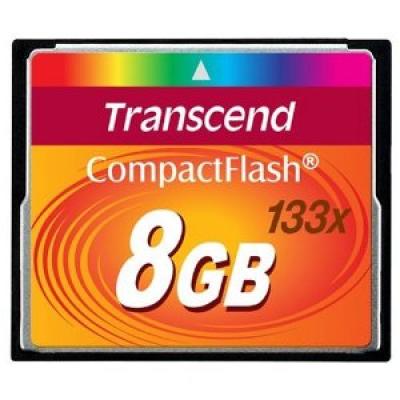 Transcend 8GB Compact Flash (133X)