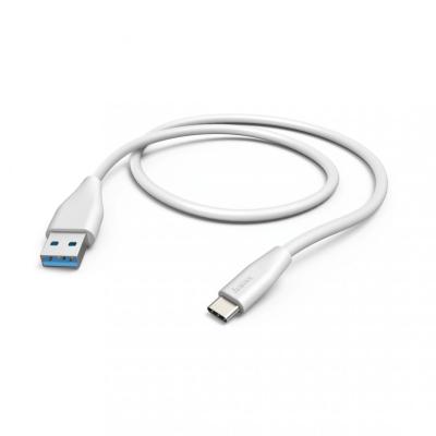 Hama FIC E3 USB 3.1 GEN 1, Type-C/USB-A töltő és adatkábel 1,5m White