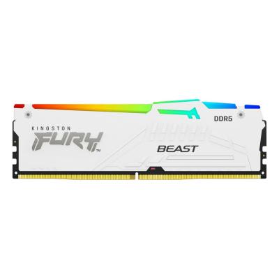 Kingston 32GB DDR5 5600MHz Fury Beast RGB White