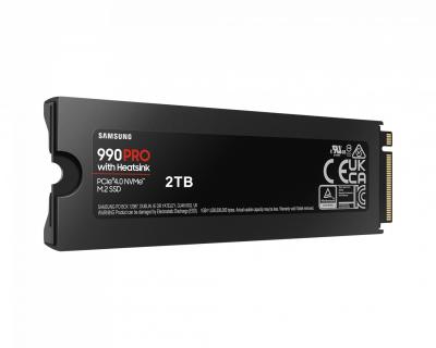 Samsung 2TB M.2 2280 NVMe 990 Pro with Heatsink