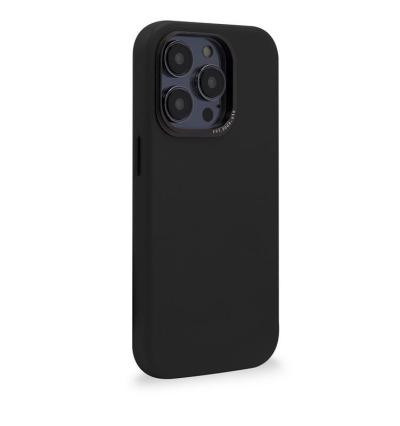 Decoded Leather BackCover, black - iPhone 14 Pro