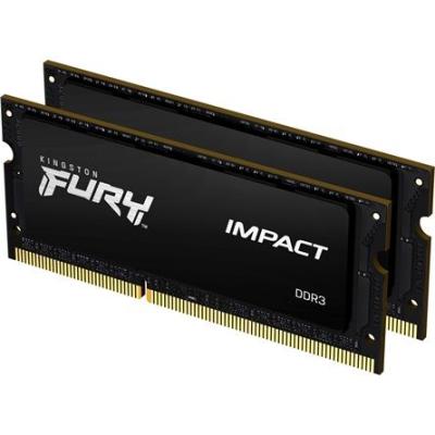 Kingston 8GB DDR3L 1600MHz Kit(2x4GB) SODIMM Fury Impact Black