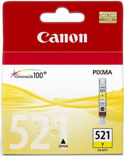 Canon CLI-521Y Yellow tintapatron