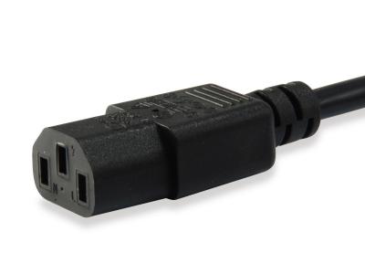EQuip High Quality Power Cord C13 to C14 cable 3m Black