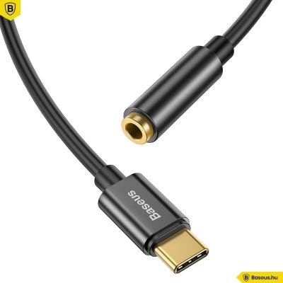 Baseus L54 USB-C 3,5mm jack Audio adapter Black