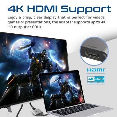 Promate  MediaLink-H2 4K High Definition USB-C to Dual HDMI Adapter