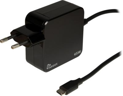 Inter-Tech Argus PD-2045 USB-C 45W PD Charger Black