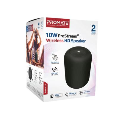 Promate  Boom-10 10W ProStream Wireless HD Speaker Black