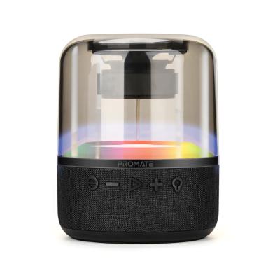 Promate  Glitz-L HD LumiSound 360° Surround Sound Speaker Black