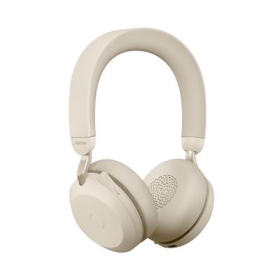 Jabra Evolve2 75 UC Stereo Wireless Headset Beige