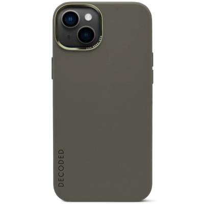 Decoded Decoded Silicone BackCover iPhone 14 Olive