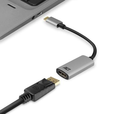 ACT AC7030 USB-C to DisplayPort 4K  Silver