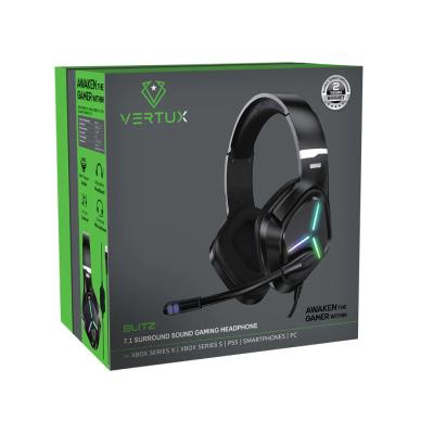 VERTUX Blitz Gaming Headset Black