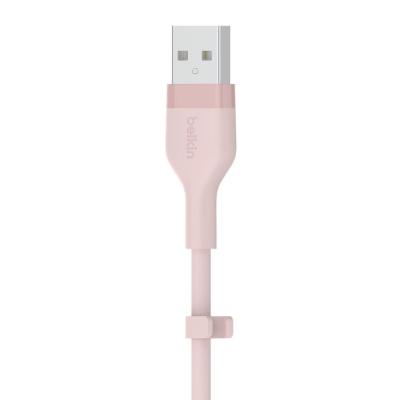 Belkin BoostCharge Flex USB-A Cable with Lightning Connector 1m Pink