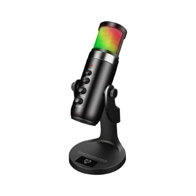 VERTUX Crusader RGB Gaming Microphone Black