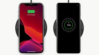 Belkin BoostCharge 10W Wireless Charging Pad + Cable (Wall Charger Not Included) Black