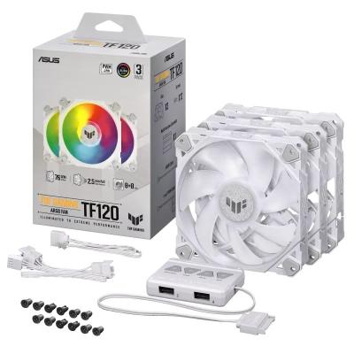 Asus TUF Gaming TF120 ARGB Triple Fan Kit with ARGB Controller White