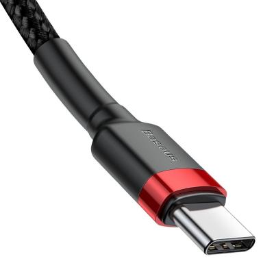Baseus Cafule USB Type-C - USB Type-C QC3.0 cable 2m Black/Red