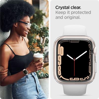 Spigen Liquid Crystal, clear - Apple Watch 8/7 (45mm)/SE 2022/6/SE/5/4 (44mm)