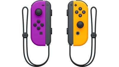 Nintendo Joy-Con 2-Pack Neon Lila/Neon Orange