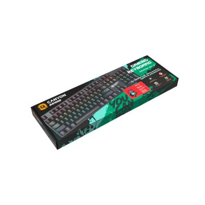 Canyon GK-4 Deimos Gaming keyboard Black US