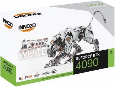 Inno3D GeForce RTX 4090 24GB DDR6X X3 OC White