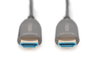 Digitus HDMI AOC Hybrid Fiber Optic Cable UHD 8K 15m Black