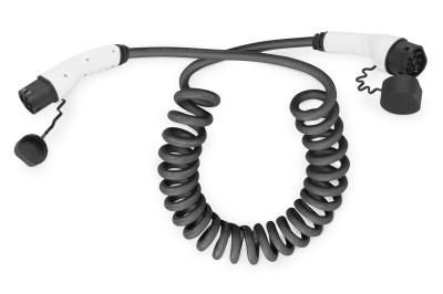 Digitus Spiral EV charging cable Type 2 to Type 2 7,5m Black