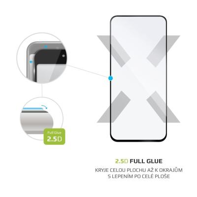 FIXED Full Cover 2,5D Tempered Glass for OnePlus Nord CE 5G, black