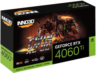 Inno3D GeForce RTX 4060 Ti 16GB Twin X2 OC