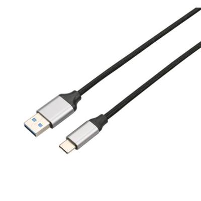 Avax CB301G STEELY USB-A - Type-C 60W 1,5m Cable Black/Grey
