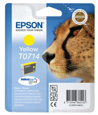 Epson T0714 Yellow tintapatron