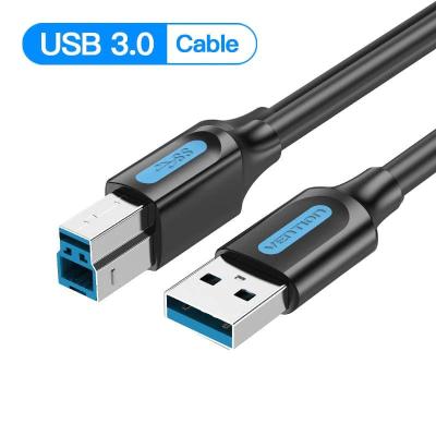 Vention USB 3.0 2.0 Type A Male to B Male printer cable 2m Black
