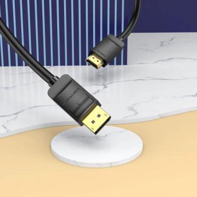Vention Displayport male to HDMI A male cable 1,5m Black