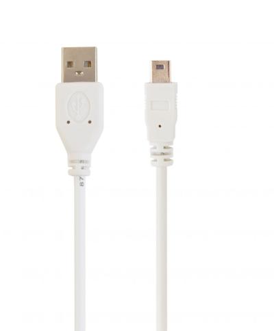 Gembird CC-USB2-AM5P-3 miniUSB cable 0,9m White