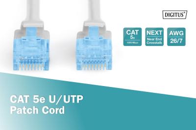 Digitus CAT5e U-UTP Patch Cable 7m Grey