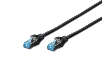 Digitus CAT5e SF-UTP Patch Cable 3m Black