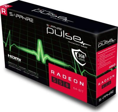 Sapphire Radeon RX 550 2GB DDR5 Pulse OEM