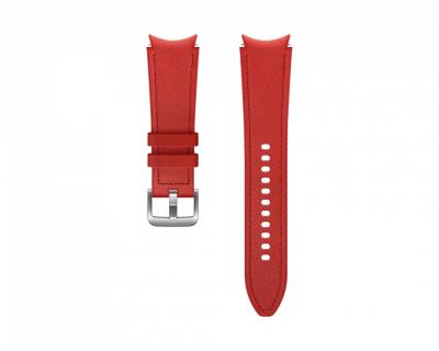 Samsung Galaxy Watch 4 20mm Hybrid Leather Band Red (M/L)
