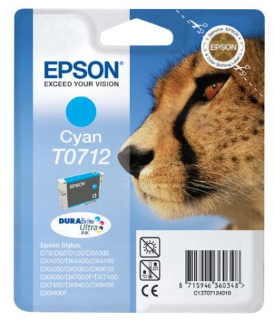 Epson T0712 Cyan tintapatron
