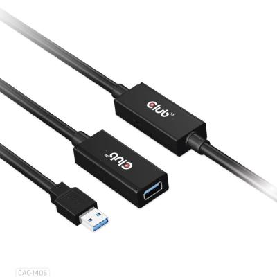 Club3D USB 3.2 Active Repeater cable 15m Black