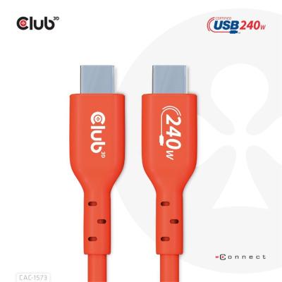 Club3D USB2 Type-C cable 2m Red